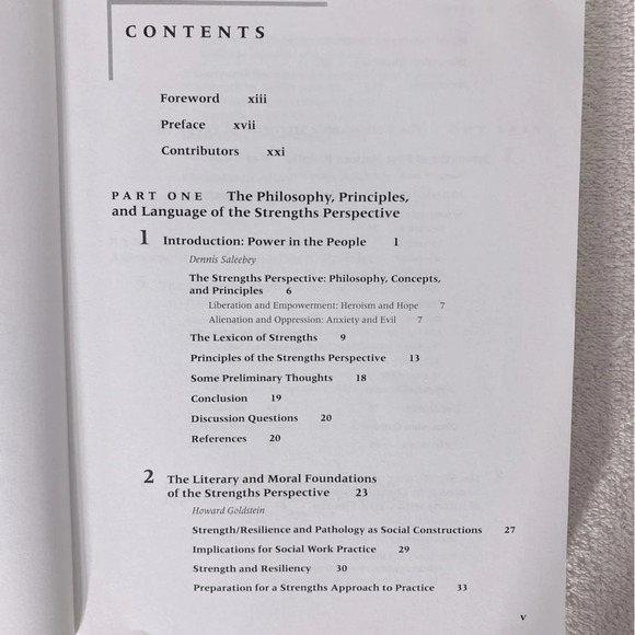 The Strengths Perspective In Social Work Practise Third  Edition Text Book - Picture 8 of 12